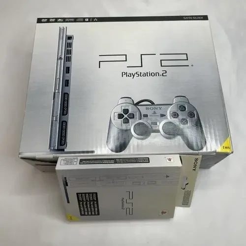 PlayStation 2 Slim (Satin Silver) — náhled 3