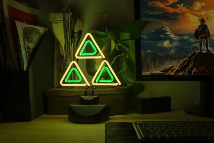 The Legend of Zelda: lampa Triforce — náhled 2